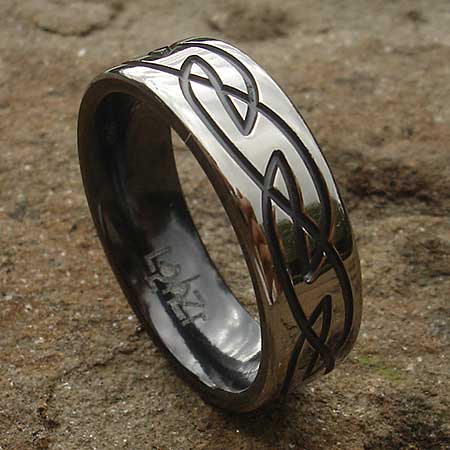Mens Celtic Styled Ring 