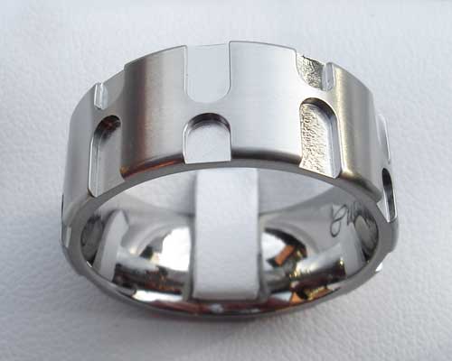 Square Face Signet Ring - 14mm x 12mm – deBebians