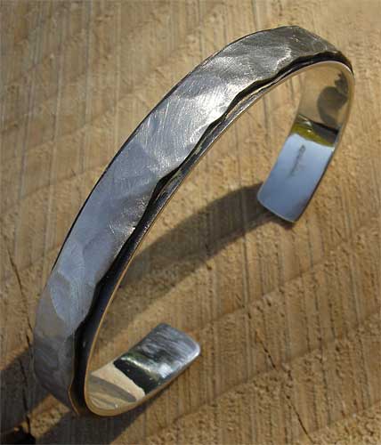 men's designer silver bracelet