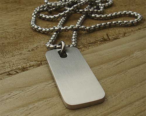 Mens Designer Titanium Chain Necklace & Pendant | UK!