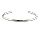 Mens designer torc bracelet