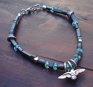 Mens designer tribal bracelet