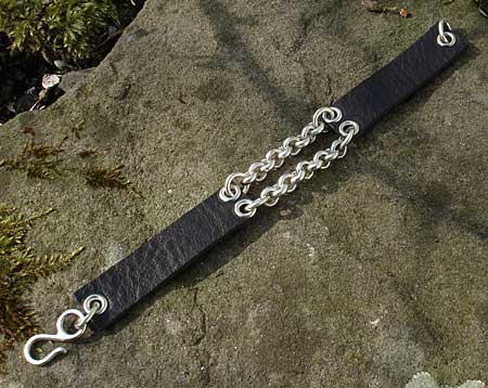 mens leather bracelet