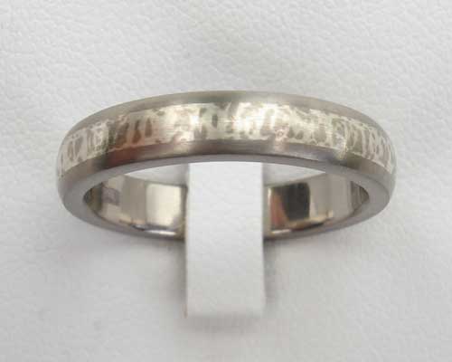 mens mokume wedding ring