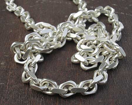 Mens silver chain