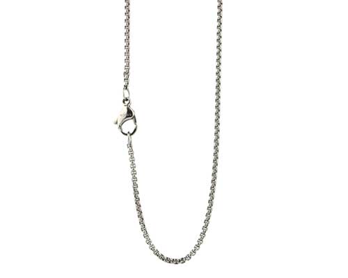 Mens Titanium Fine Chain Necklace | LOVE2HAVE in the UK!