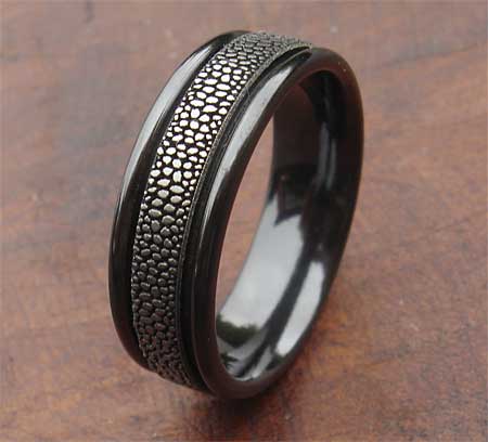 Men's unique Gothic ring