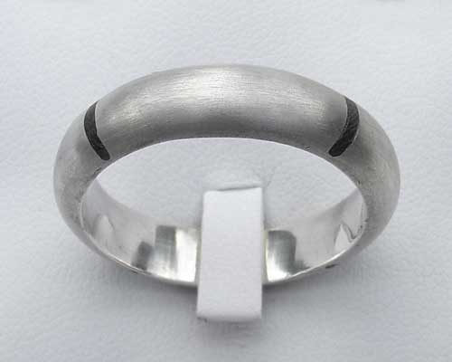 Wooden & Silver Wedding Ring | LOVE2HAVE in the UK!