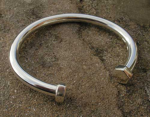designer torc bracelet