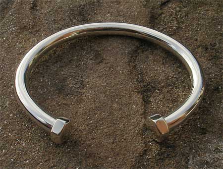 designer torque bracelet