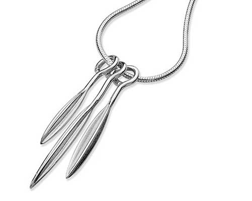 Mountain herb silver necklace