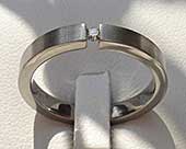 Size N Tension Set Diamond Designer Ring