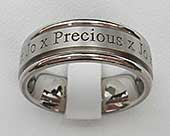Personalised wedding ring