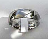 Plain designer wedding ring