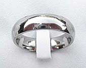 Plain wedding ring