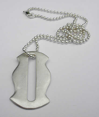 razorblade necklace