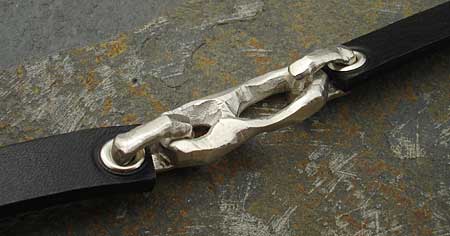 rocky silver clasp