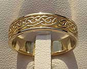 Gold Celtic Designer Ring
