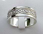 Scottish Celtic wedding ring