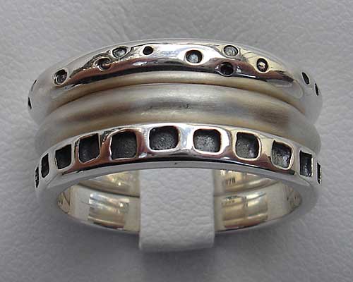 Scottish silver Celtic rings