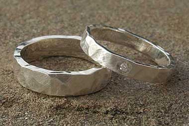Silver bridal set