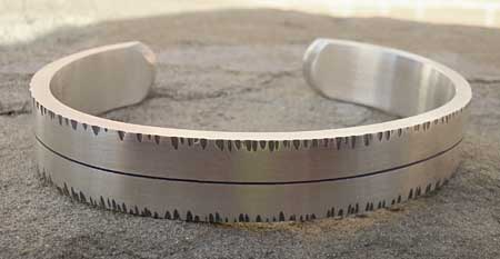 silver cuff bracelet