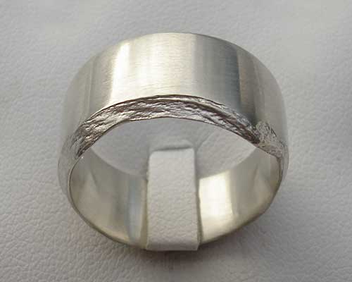 silver designer ring