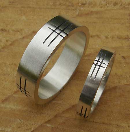 silver designer rings