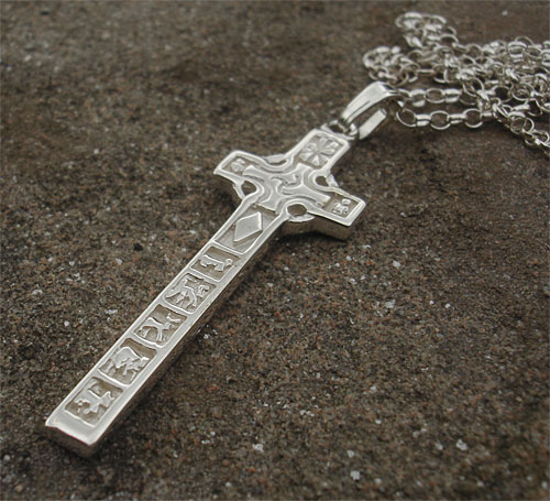 Silver Cross Necklace Chunky | Hersey & Son Silversmiths
