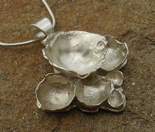 silver necklace