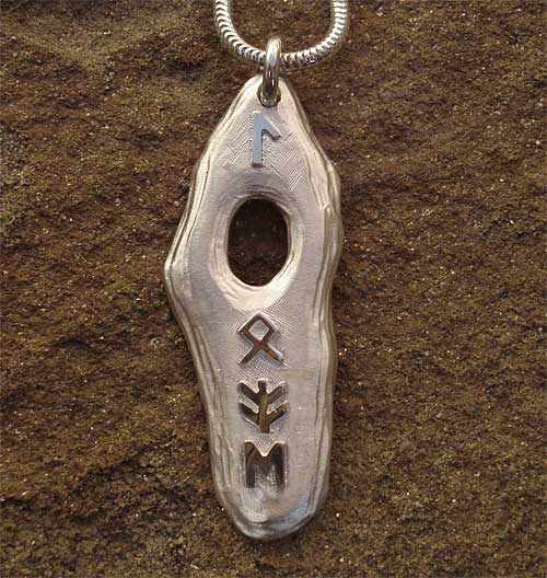 Runic pendant clearance