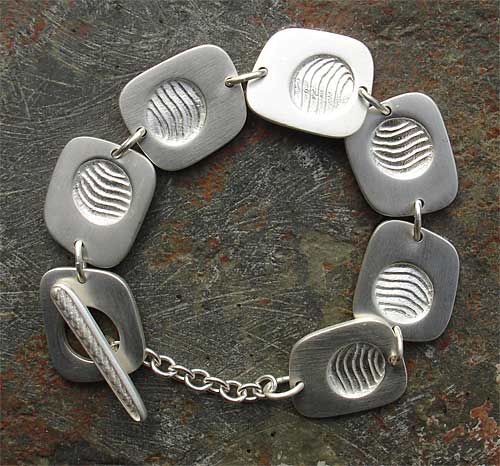 silver surf bracelet
