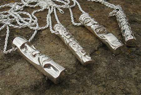 silver tribal necklaces