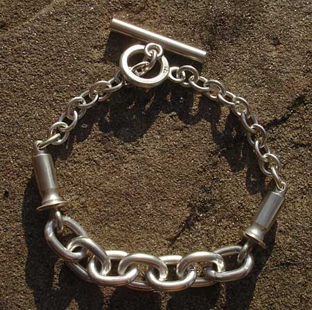 sterling silver chain bracelet