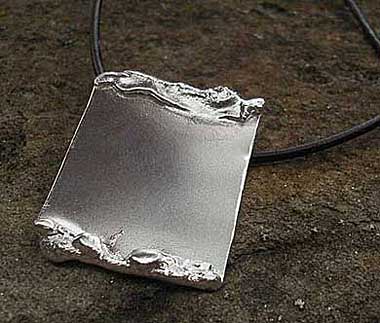 Sterling silver pendant for men
