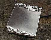 Sterling silver pendant for men