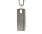 Titanium mens designer necklace