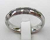 Titanium Ogham ring