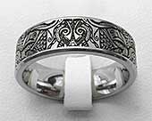 Size Z Aztec Mayan Tribal Designer Ring