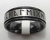 Personalised Rune Wedding Ring