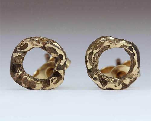 Best gold stud earrings sale