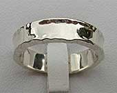 Unique silver ring