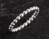 Unique womens silver fashion ring