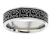 Celtic titanium ring