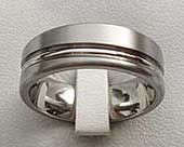 Unusual plain wedding ring