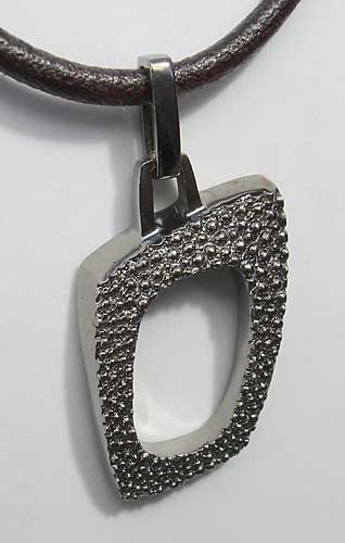 Oxidised silver pendant sale