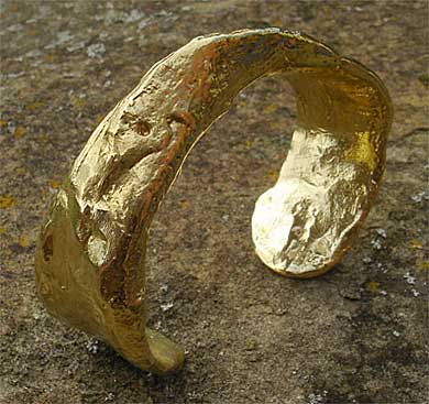 unusual torc bracelet for women
