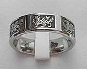 Welsh dragon ring