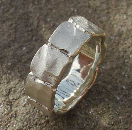 white gold ring