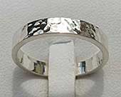 9ct white gold wedding ring